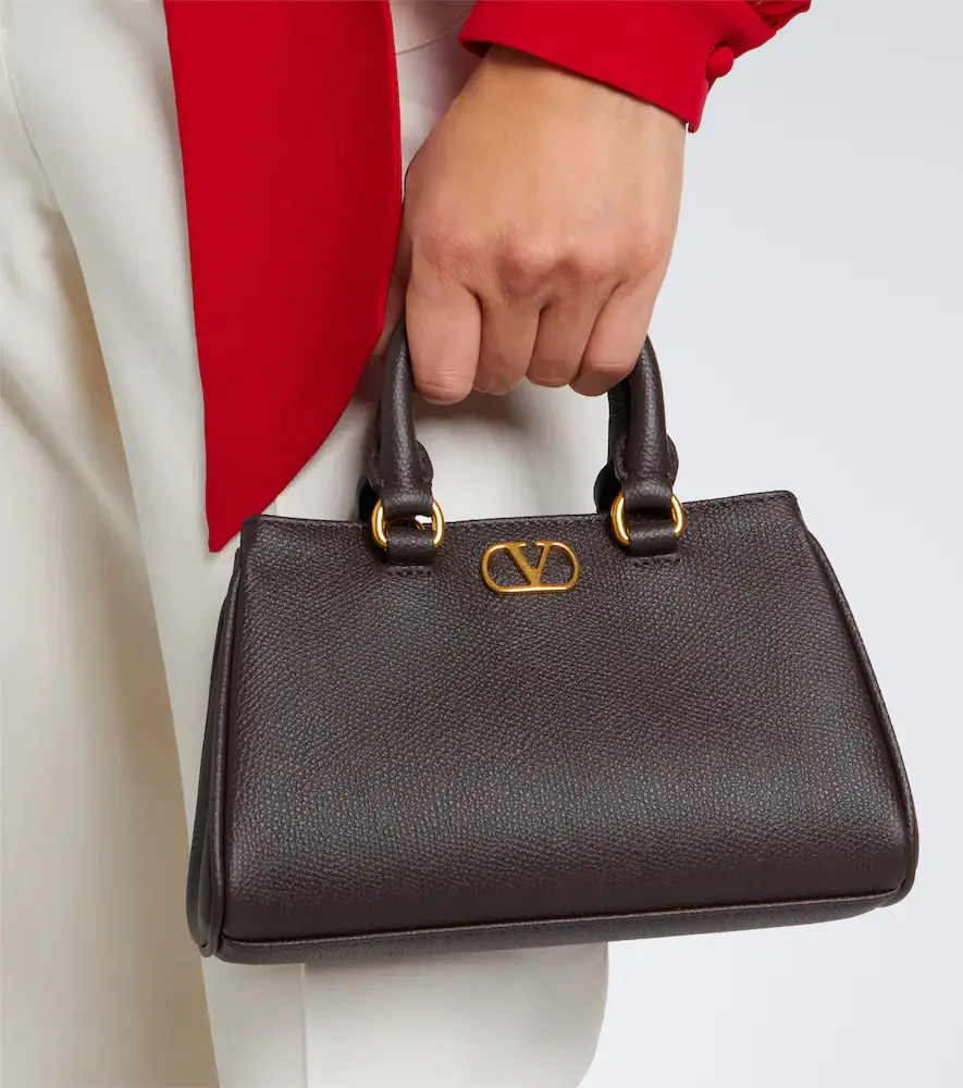 Valentino Garavani VLogo Mini leather top-handle bag | Thumbnail 7 Valentino Garavani VLogo Mini leather top-handle bag | Thumbnail 7