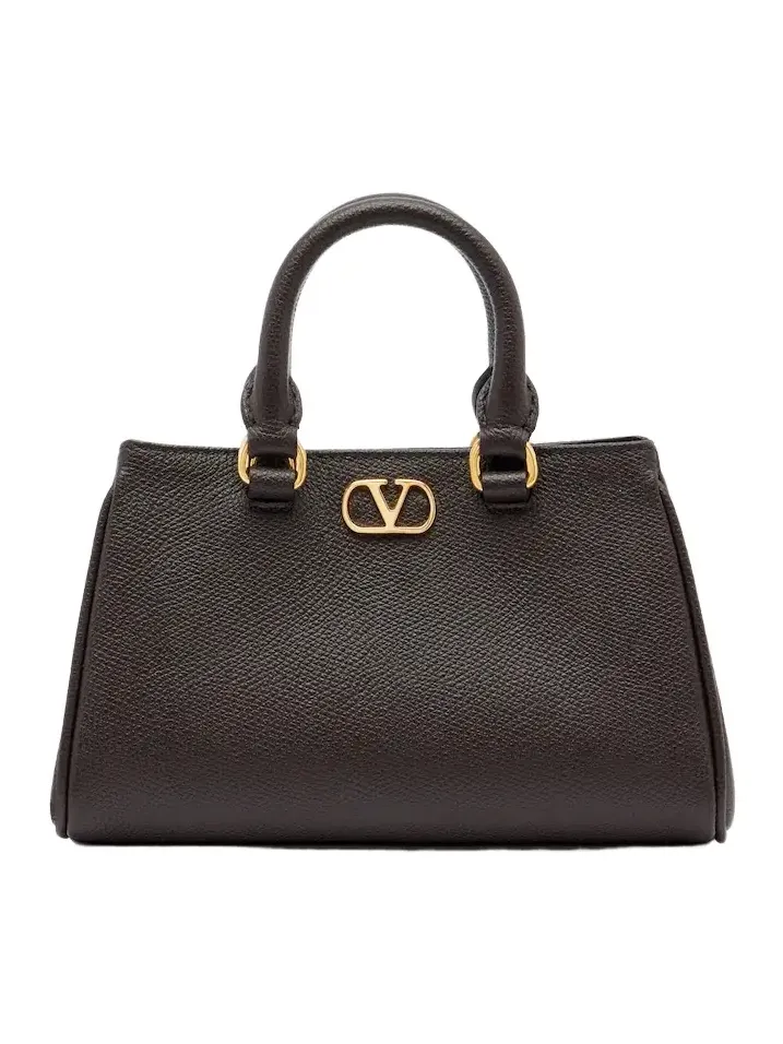 VLogo Mini leather top-handle bag VLogo Mini leather top-handle bag