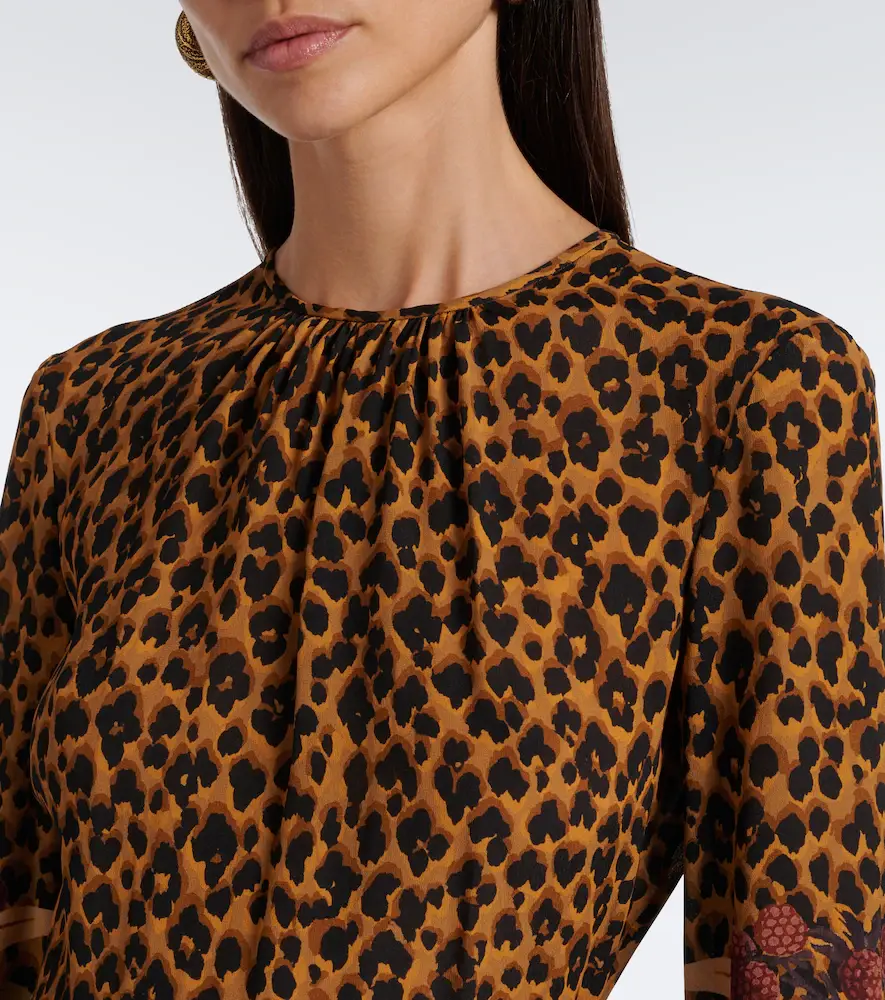 Etro Leopard-print maxi dress | Thumbnail 2 Etro Leopard-print maxi dress | Thumbnail 2