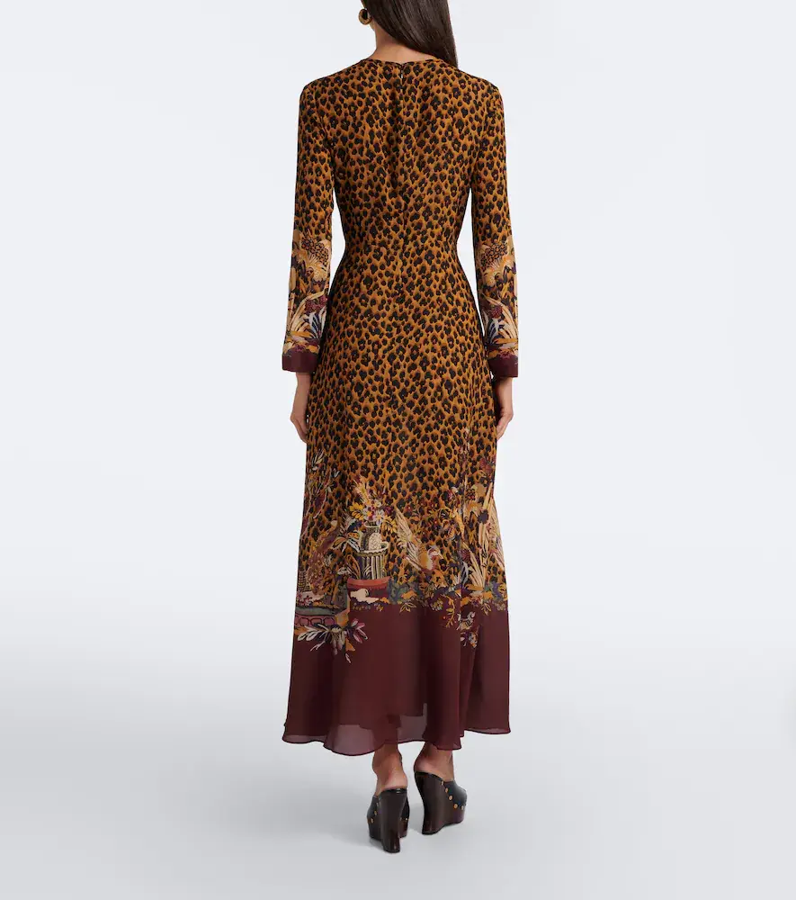 Etro Leopard-print maxi dress | Thumbnail 6 Etro Leopard-print maxi dress | Thumbnail 6