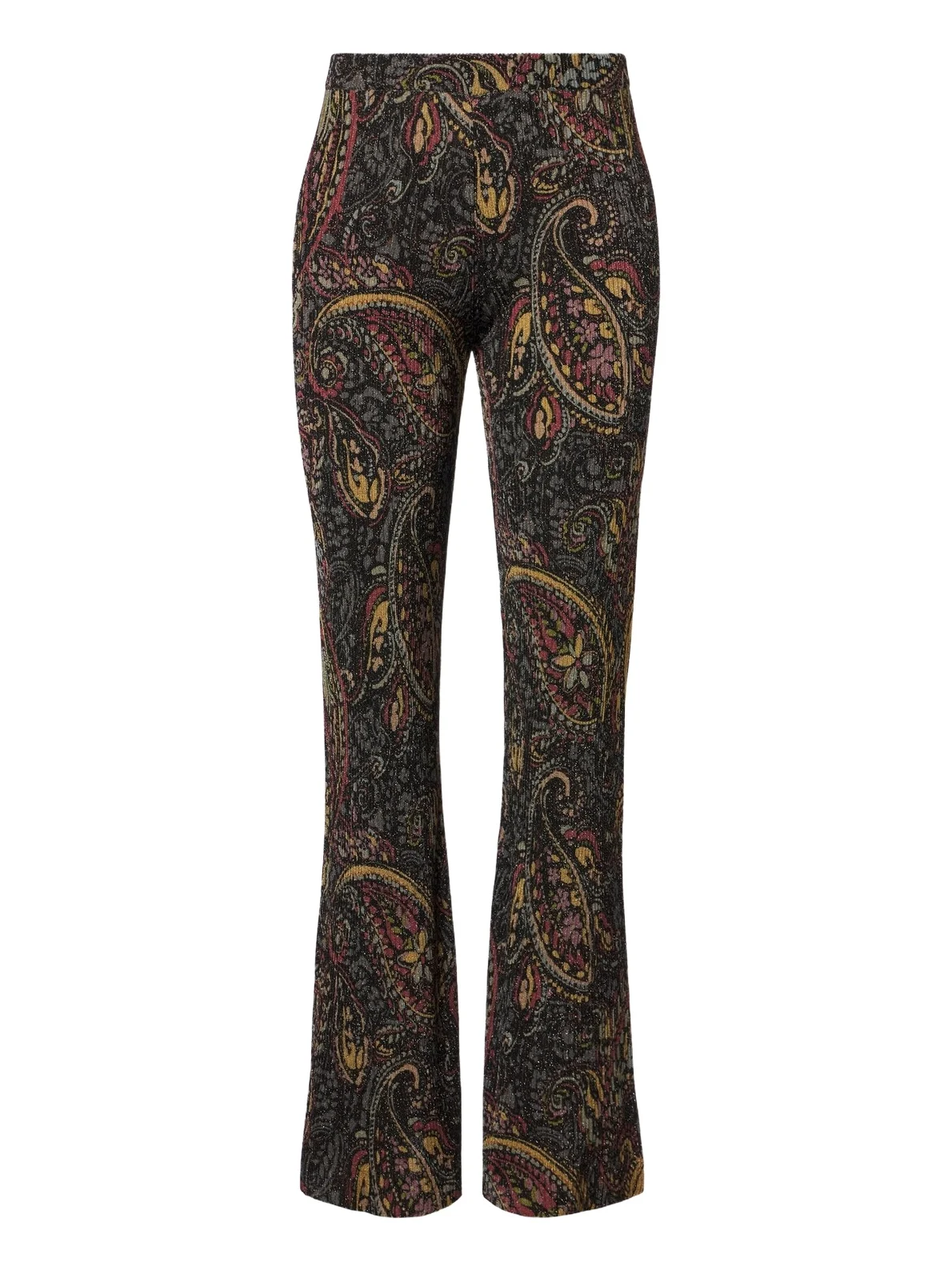 Paisley jacquard flared pants Paisley jacquard flared pants