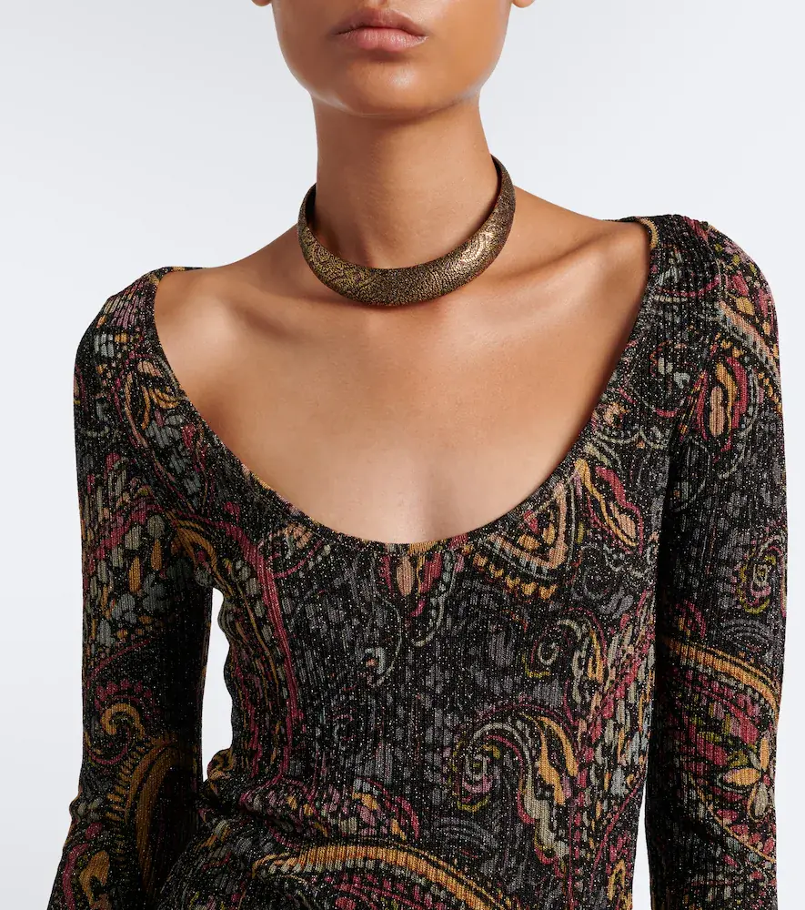 Etro Paisley ribbed-knit top | Thumbnail 2 Etro Paisley ribbed-knit top | Thumbnail 2