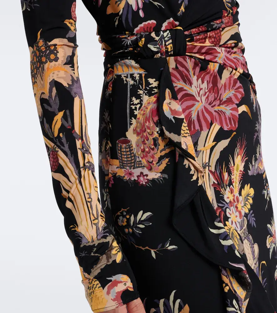 Etro Printed jersey maxi dress | Thumbnail 2