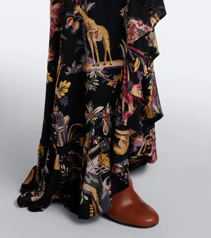 Etro Printed jersey maxi dress | Thumbnail 6