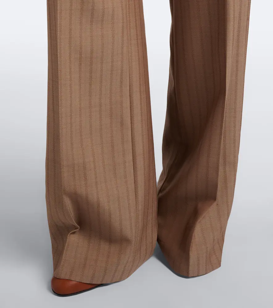 Etro Striped wool wide-leg pants | Thumbnail 5