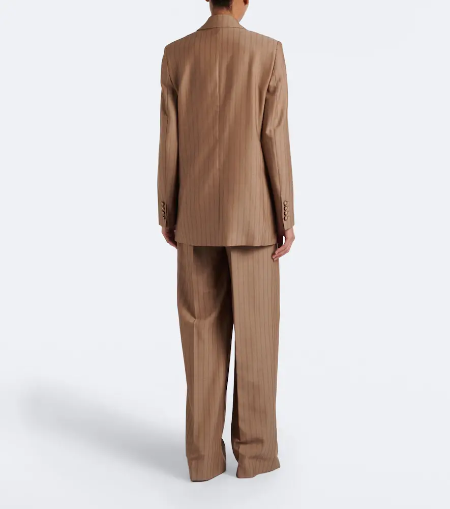 Etro Striped wool wide-leg pants | Thumbnail 6