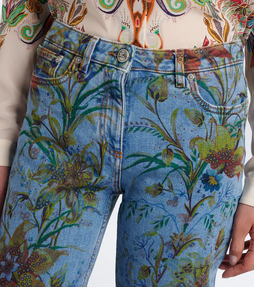 Etro Floral flared jeans | Thumbnail 3 Etro Floral flared jeans | Thumbnail 3