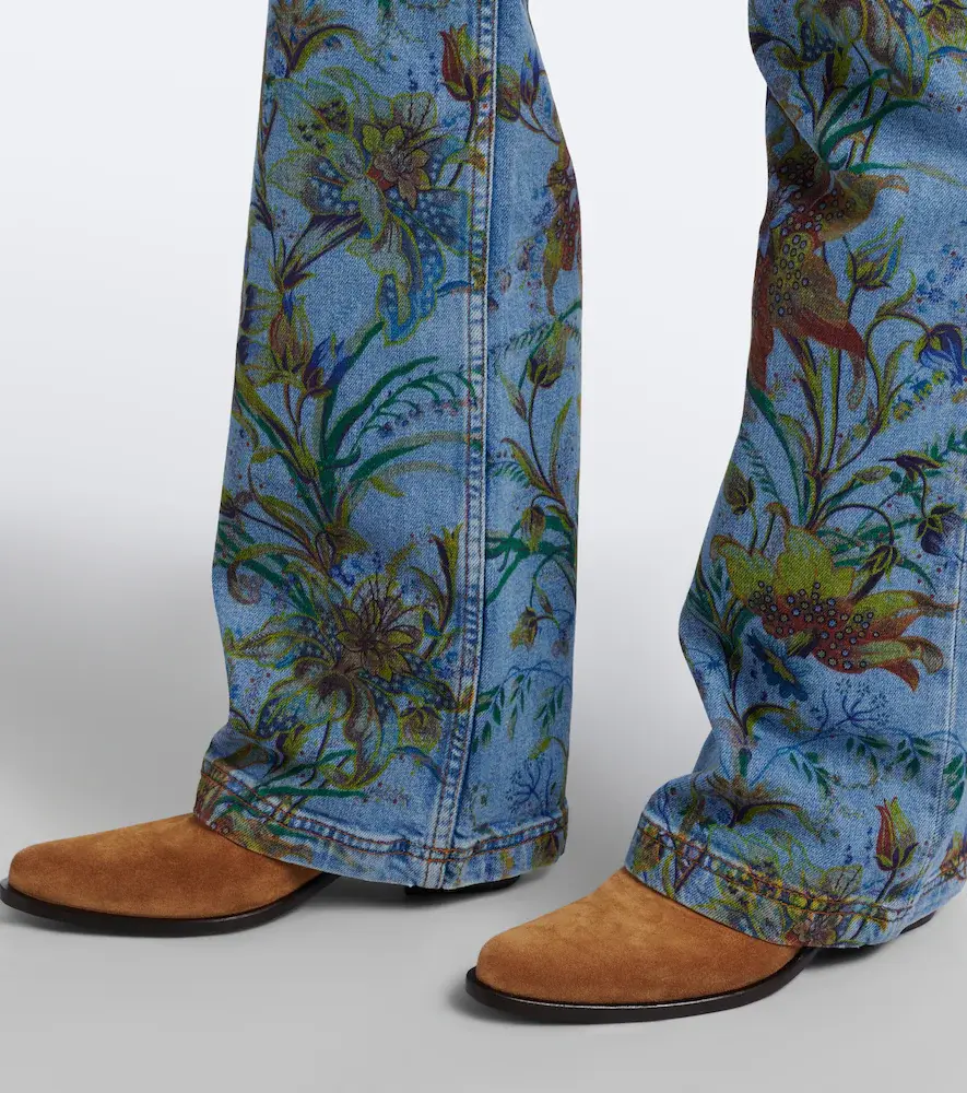 Etro Floral flared jeans | Thumbnail 4 Etro Floral flared jeans | Thumbnail 4