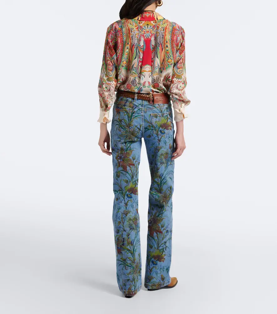 Etro Floral flared jeans | Thumbnail 5 Etro Floral flared jeans | Thumbnail 5