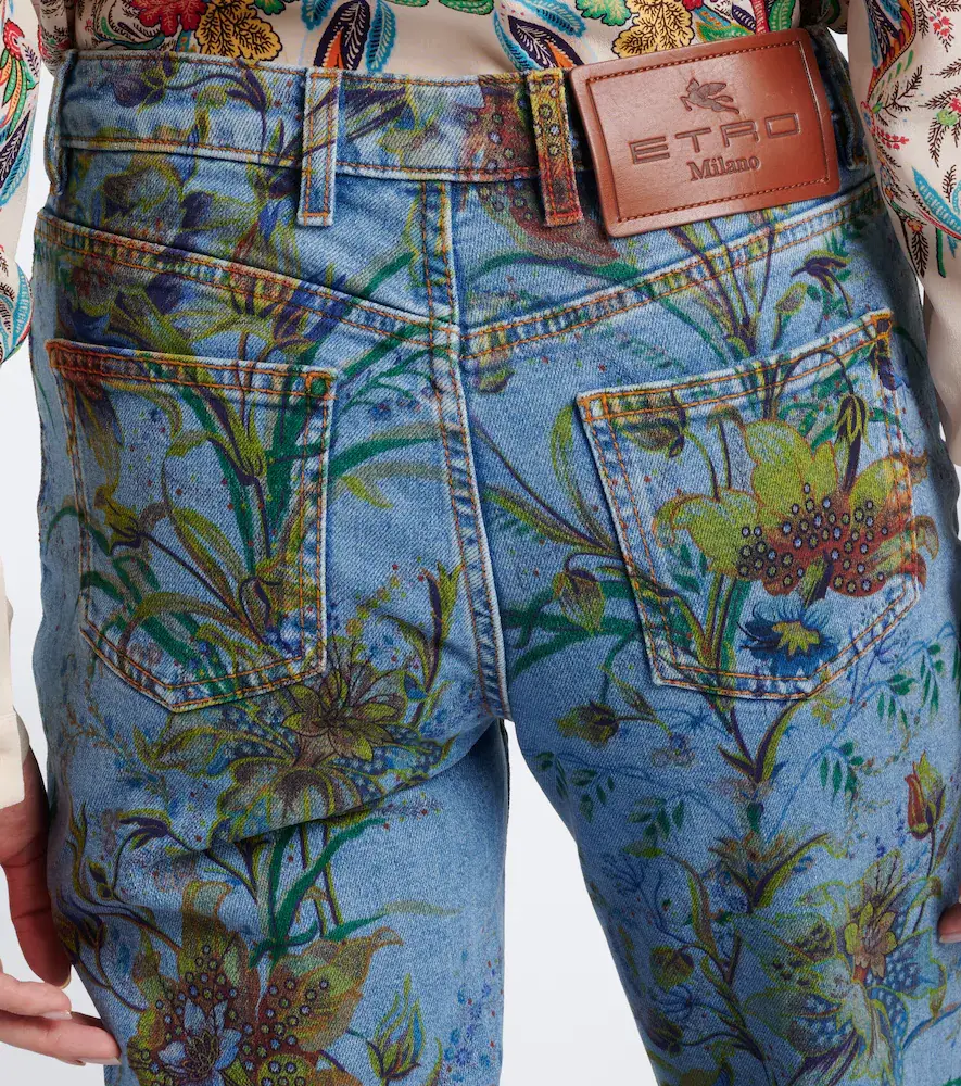 Etro Floral flared jeans | Thumbnail 7 Etro Floral flared jeans | Thumbnail 7