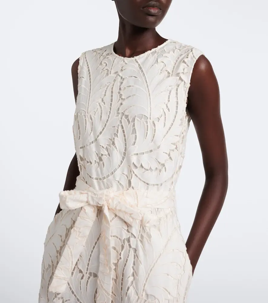 Etro Belted giupure lace cotton maxi dress | Thumbnail 3 Etro Belted giupure lace cotton maxi dress | Thumbnail 3