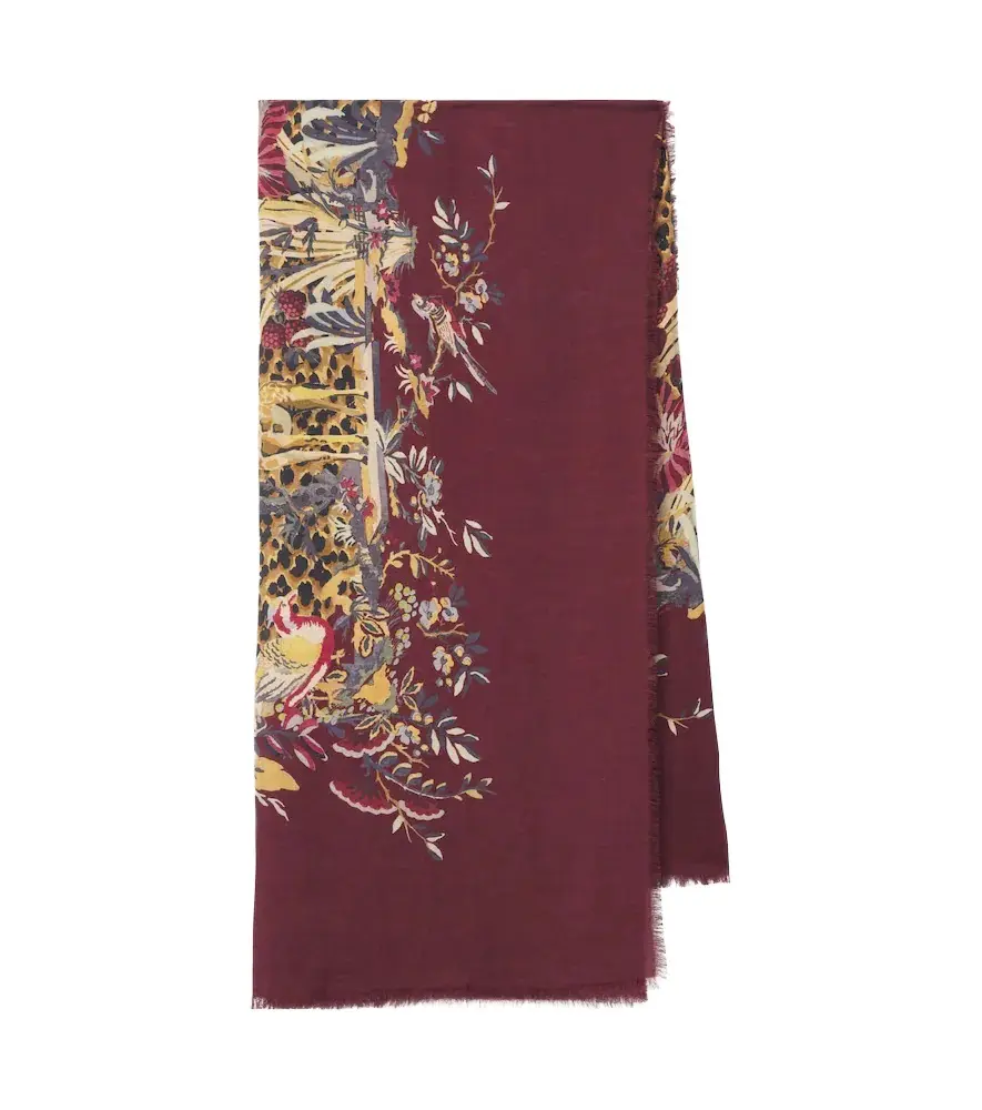 Etro Printed modal and cashmere scarf | Image 1 Etro Printed modal and cashmere scarf | Image 1