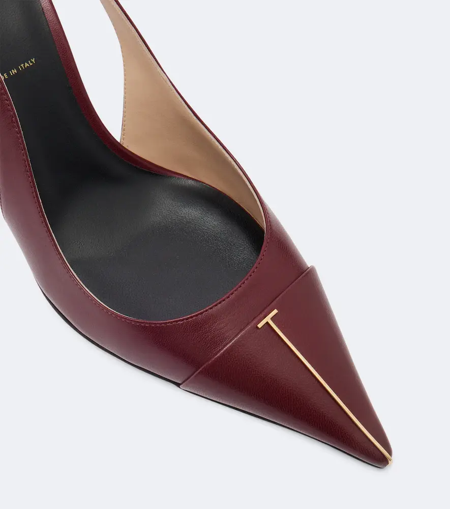 Tom Ford Leather slingback pumps | Thumbnail 3 Tom Ford Leather slingback pumps | Thumbnail 3