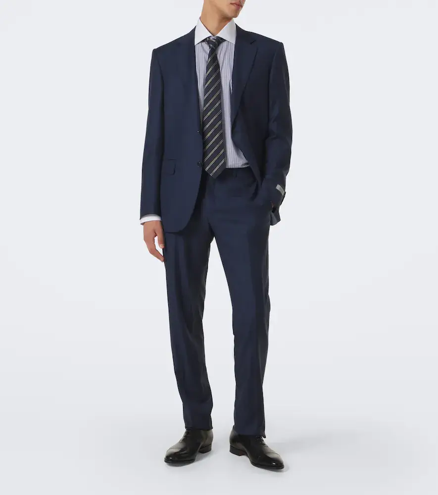 Brioni William striped cotton poplin shirt | Thumbnail 2 Brioni William striped cotton poplin shirt | Thumbnail 2