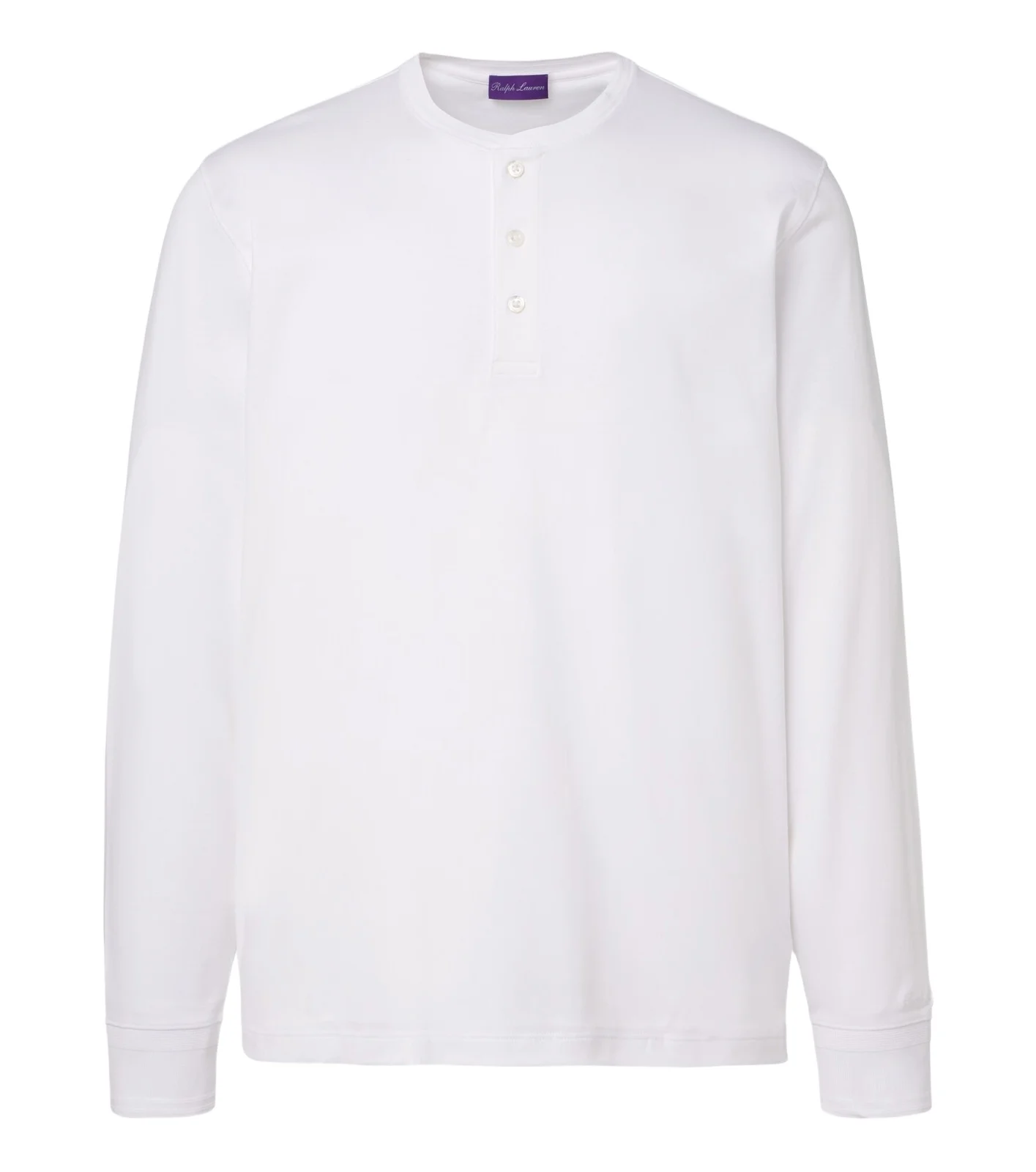 Cotton jersey Henley shirt Cotton jersey Henley shirt