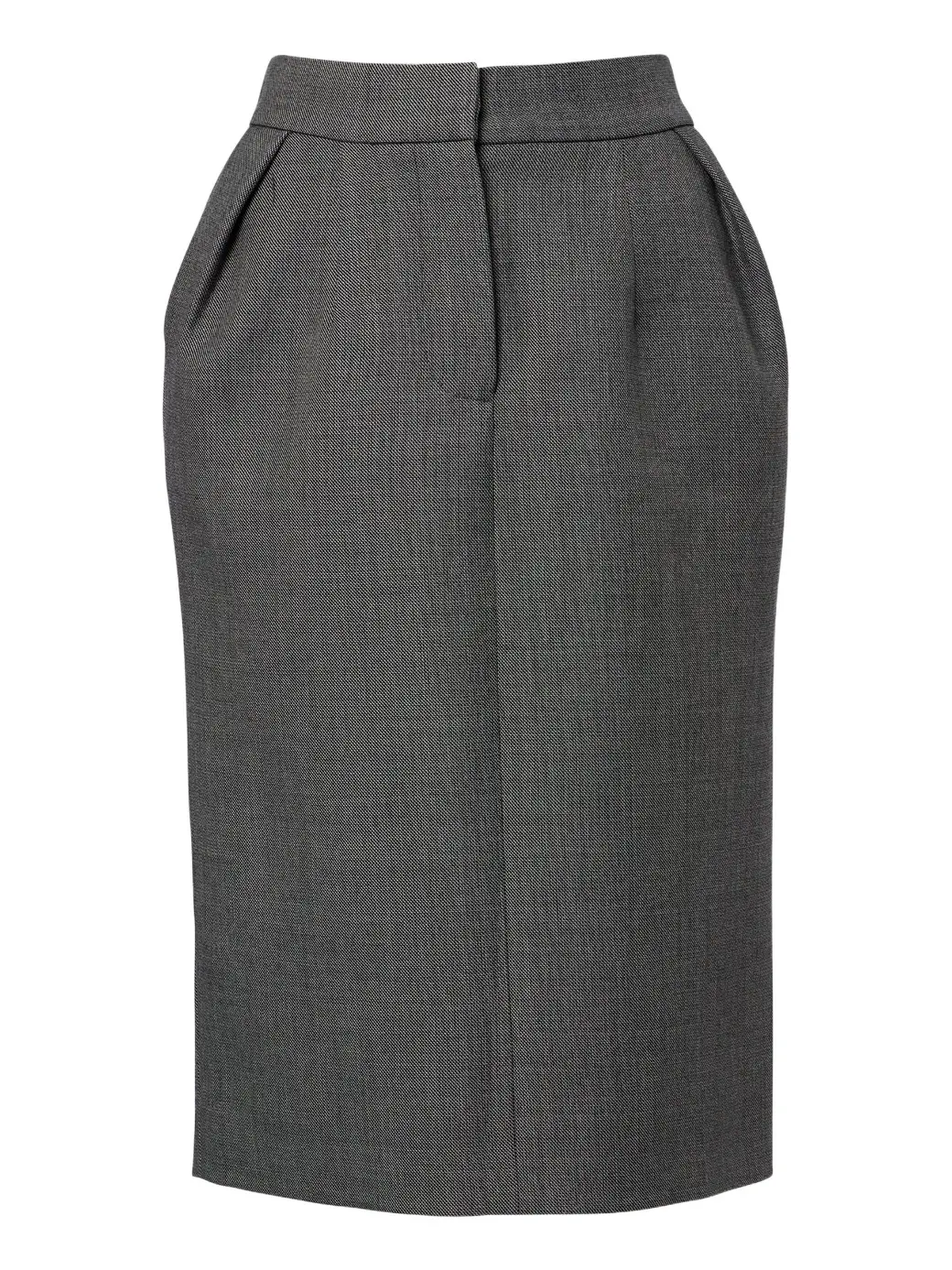 Wool pencil skirt