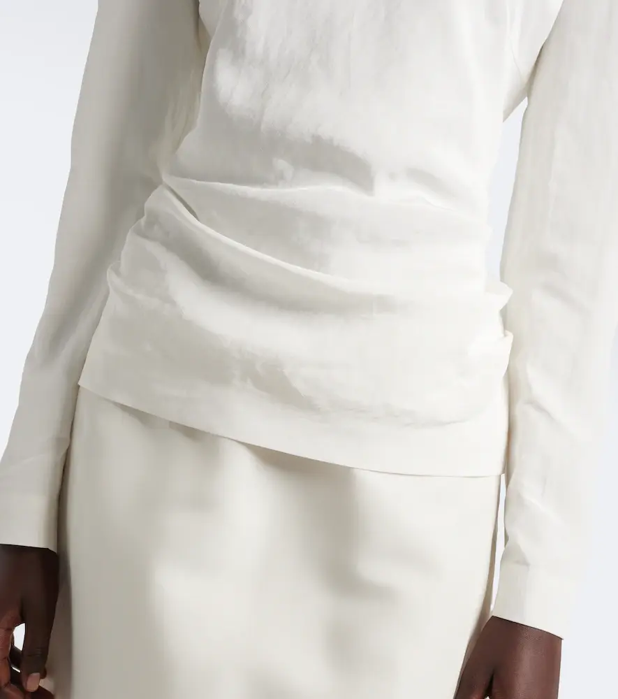 Magda Butrym Draped top | Thumbnail 4 Magda Butrym Draped top | Thumbnail 4