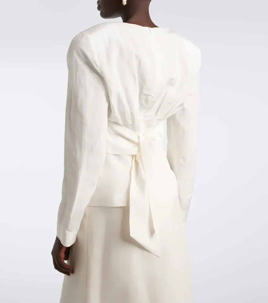 Magda Butrym Draped top | Thumbnail 5 Magda Butrym Draped top | Thumbnail 5