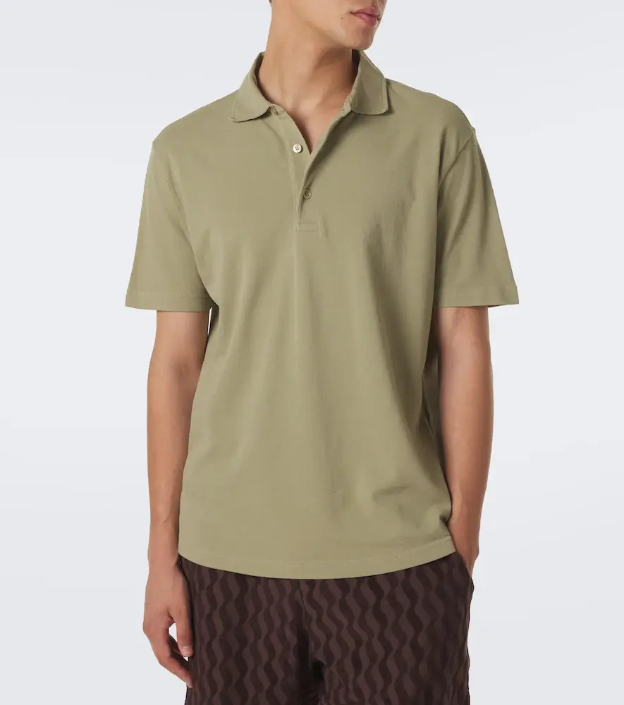 Frescobol Carioca Cotton piqué polo shirt | Thumbnail 4