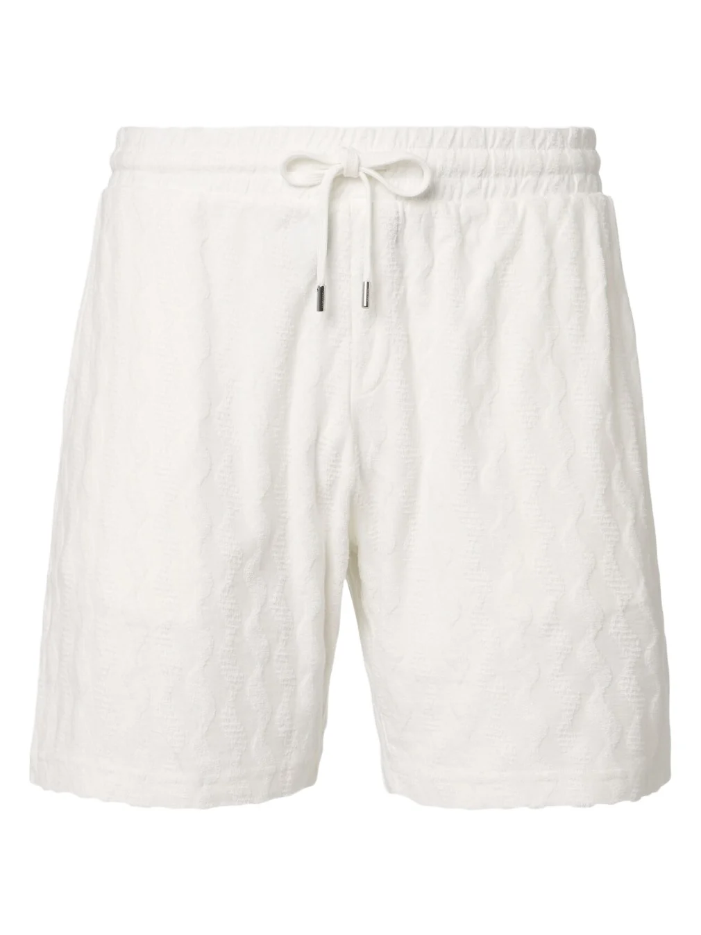Frescobol Carioca Terry-trimmed cotton blend shorts