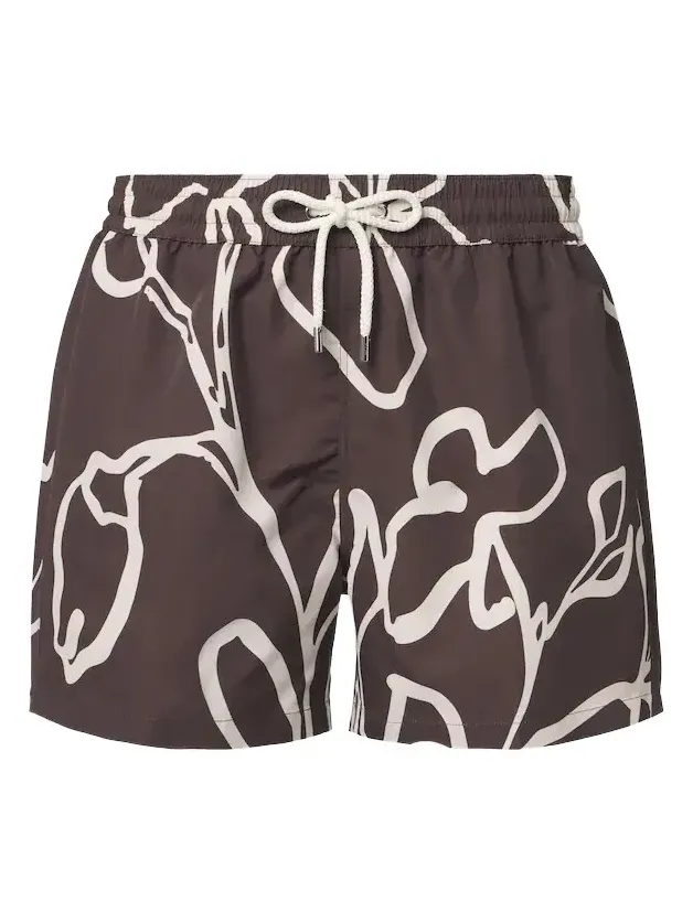 Rio printed swim trunks