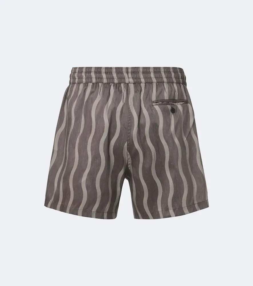 Frescobol Carioca Rio printed swim trunks | Thumbnail 2