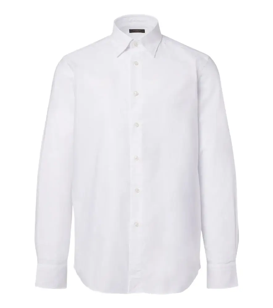 Incotex Cotton poplin shirt | Image 1 Incotex Cotton poplin shirt | Image 1