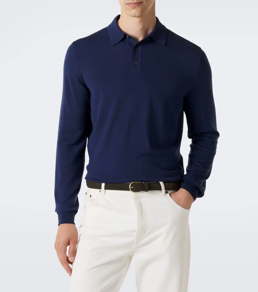 Slowear Wool-blend polo sweater | Thumbnail 2 Slowear Wool-blend polo sweater | Thumbnail 2