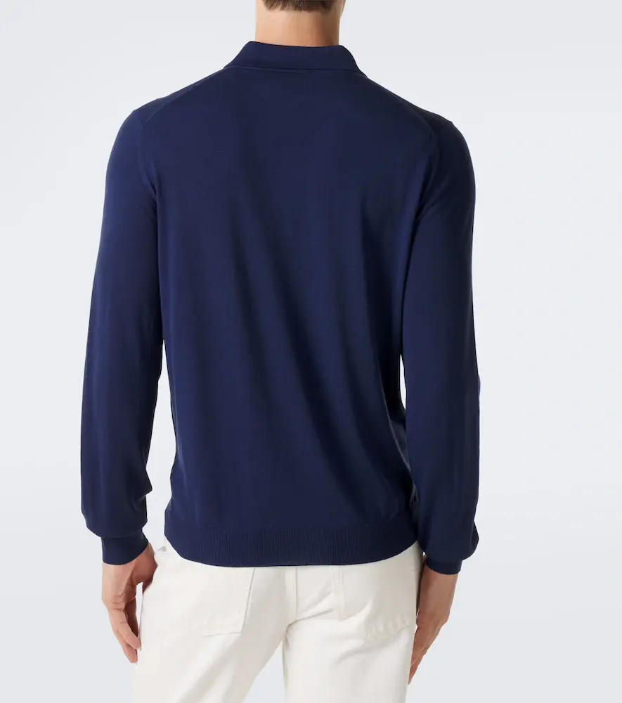 Slowear Wool-blend polo sweater | Thumbnail 5 Slowear Wool-blend polo sweater | Thumbnail 5
