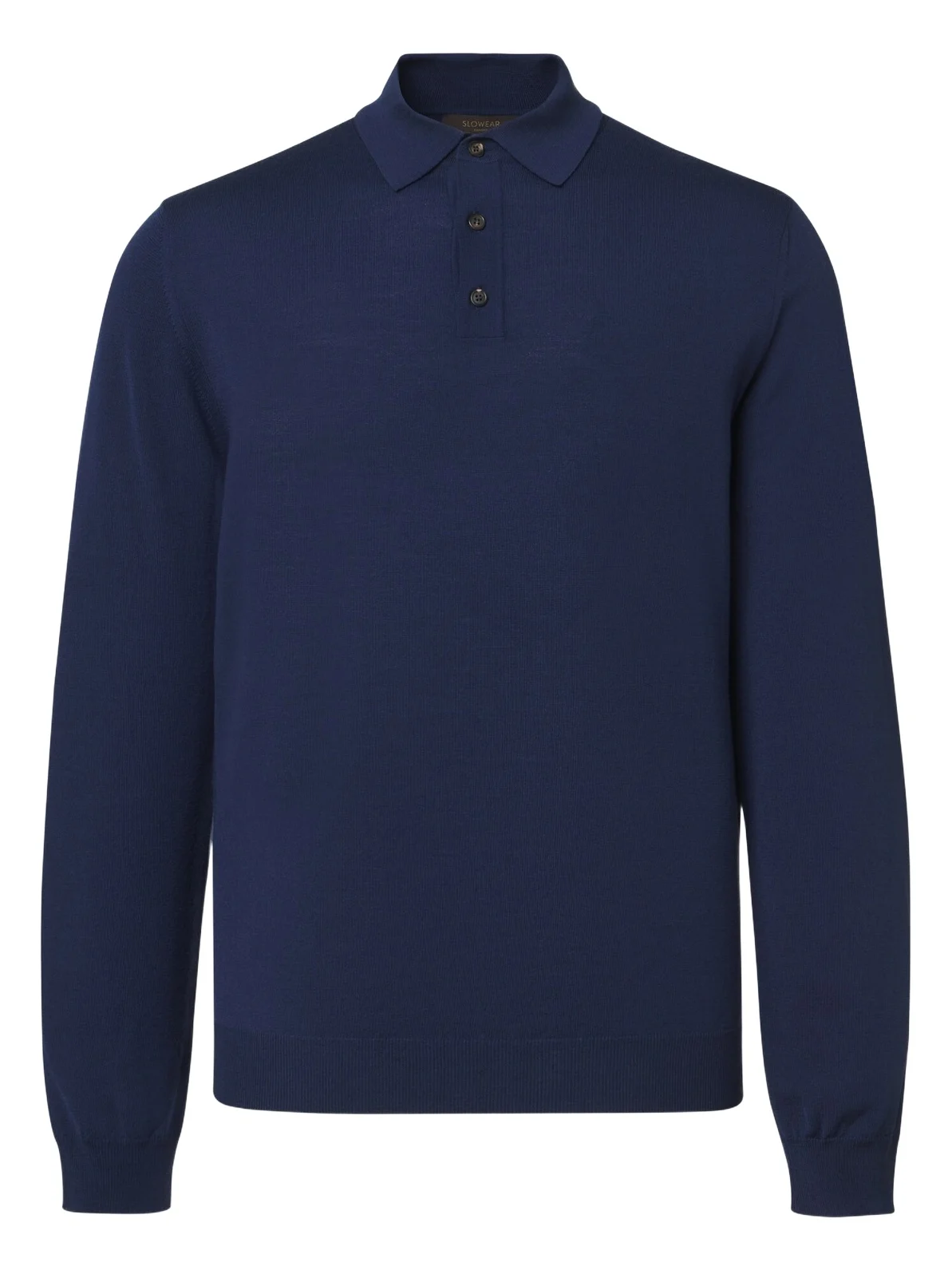 Wool-blend polo sweater Wool-blend polo sweater