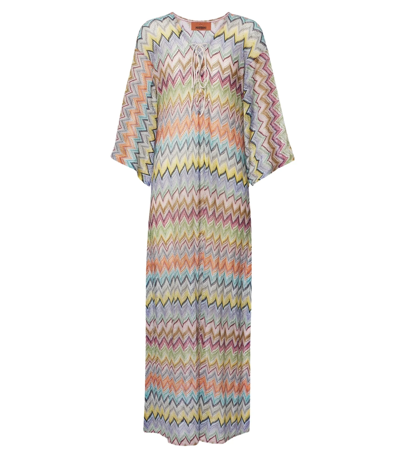 Missoni Zigzag lamé kaftan