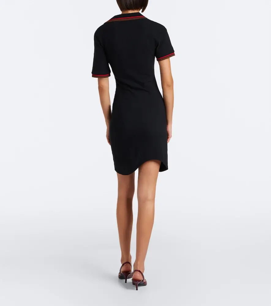 Vivienne Westwood Glory asymmetric cotton piqué polo dress | Thumbnail 4 Vivienne Westwood Glory asymmetric cotton piqué polo dress | Thumbnail 4