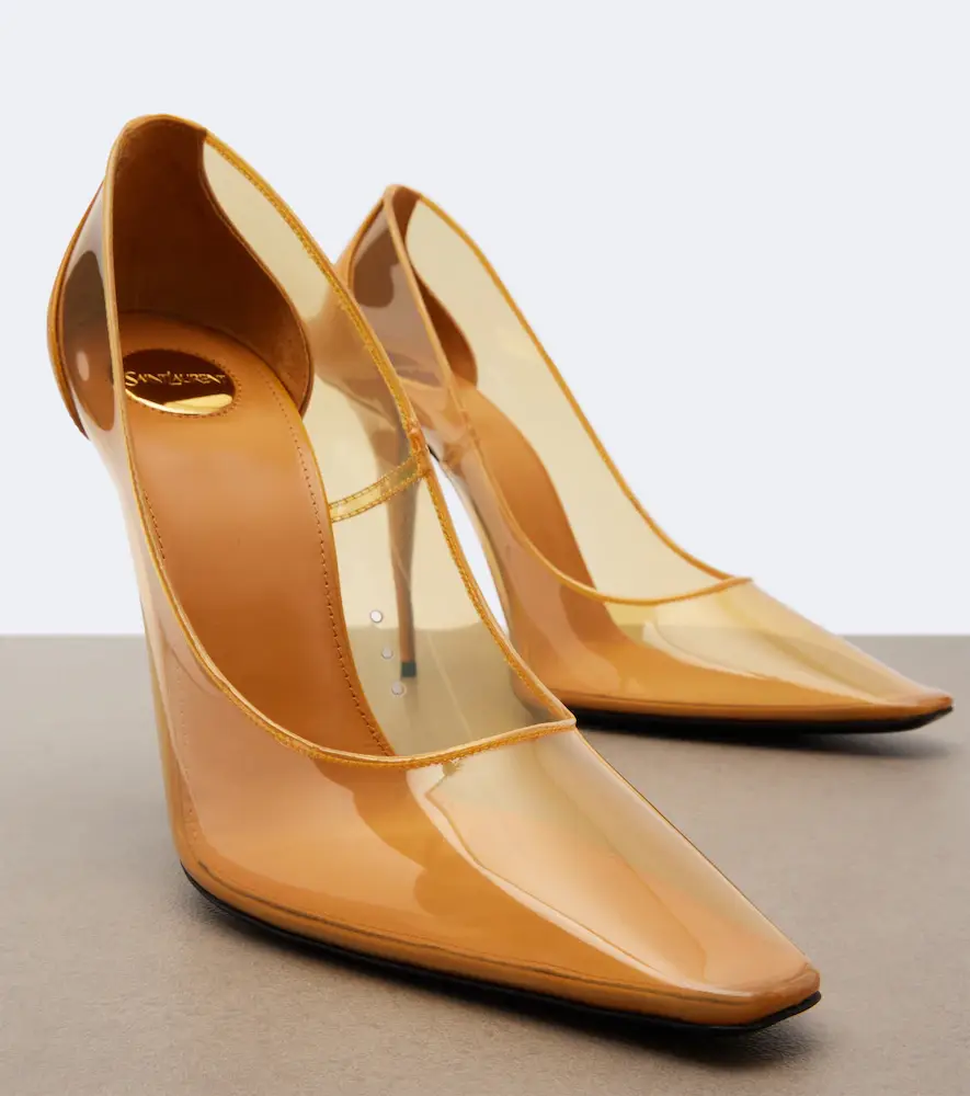 Saint Laurent Folie PU pumps | Thumbnail 3 Saint Laurent Folie PU pumps | Thumbnail 3