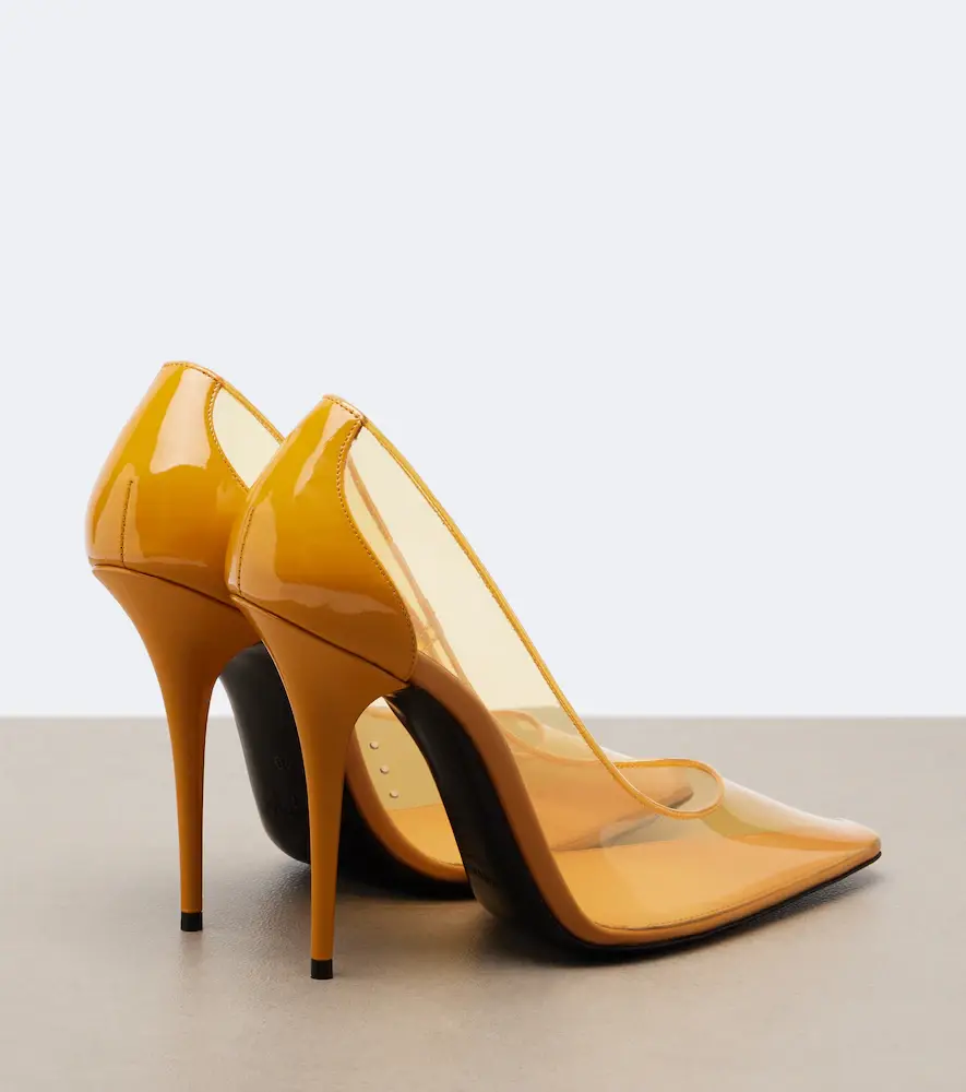 Saint Laurent Folie PU pumps | Thumbnail 4 Saint Laurent Folie PU pumps | Thumbnail 4
