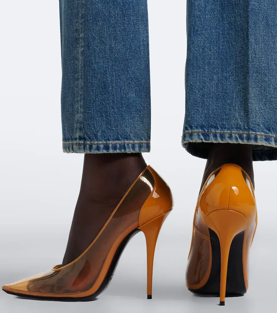 Saint Laurent Folie PU pumps | Thumbnail 6 Saint Laurent Folie PU pumps | Thumbnail 6