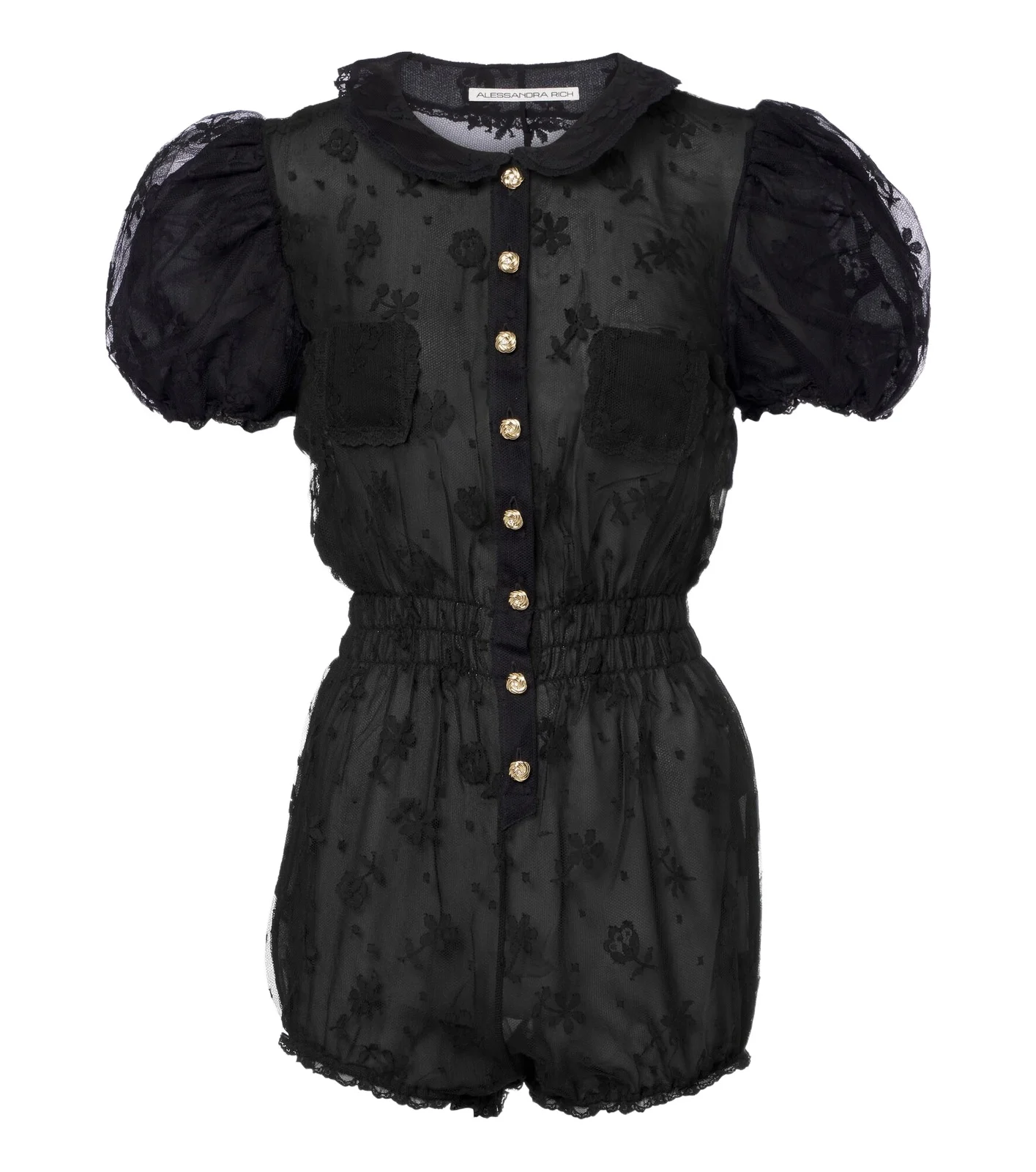 Alessandra Rich Lace romper