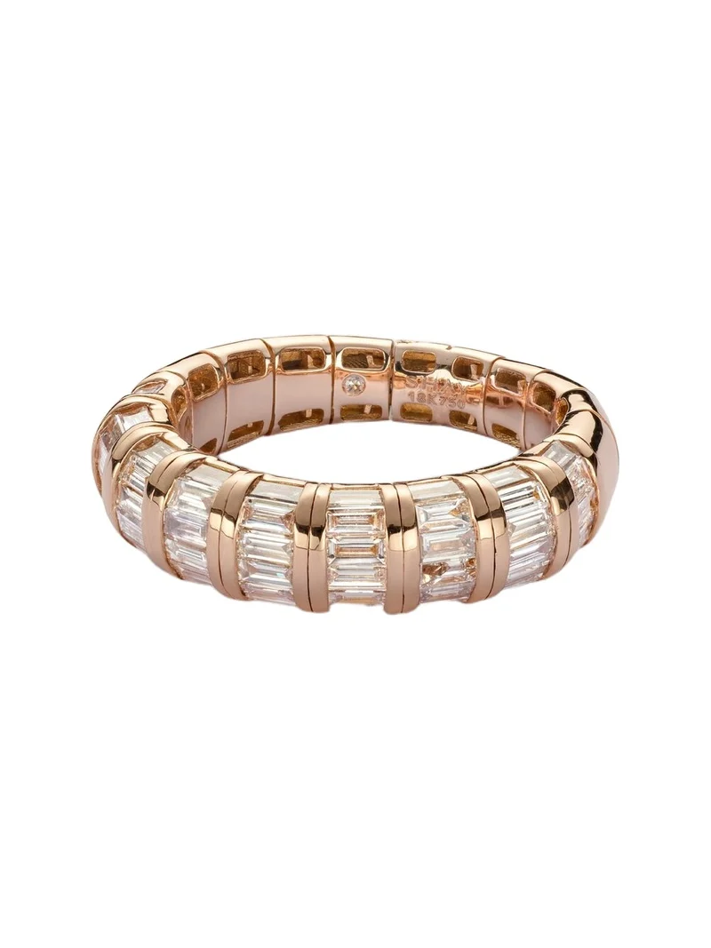 SHAY JEWELRY 18kt rose gold ring with diamonds