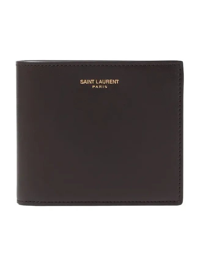 Leather bifold wallet