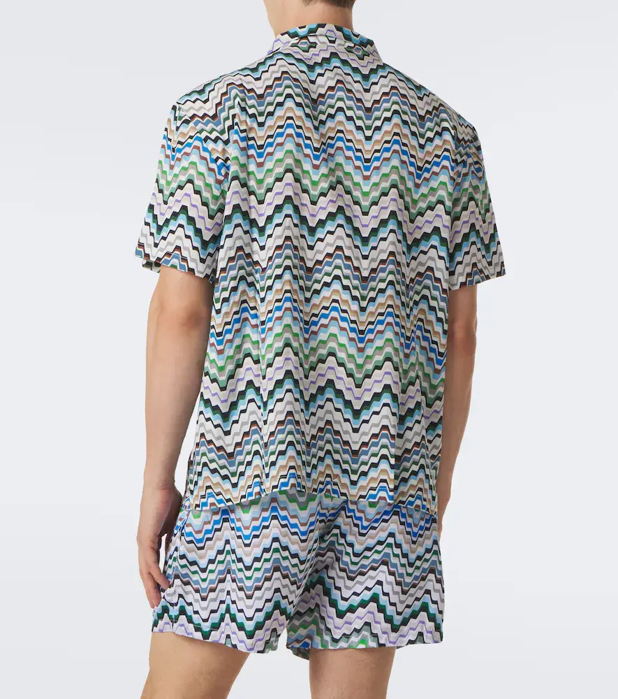 Missoni Greek Key bowling shirt | Thumbnail 2 Missoni Greek Key bowling shirt | Thumbnail 2