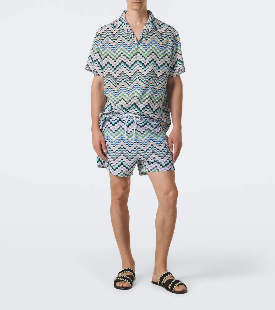 Missoni Greek Key bowling shirt | Thumbnail 4 Missoni Greek Key bowling shirt | Thumbnail 4