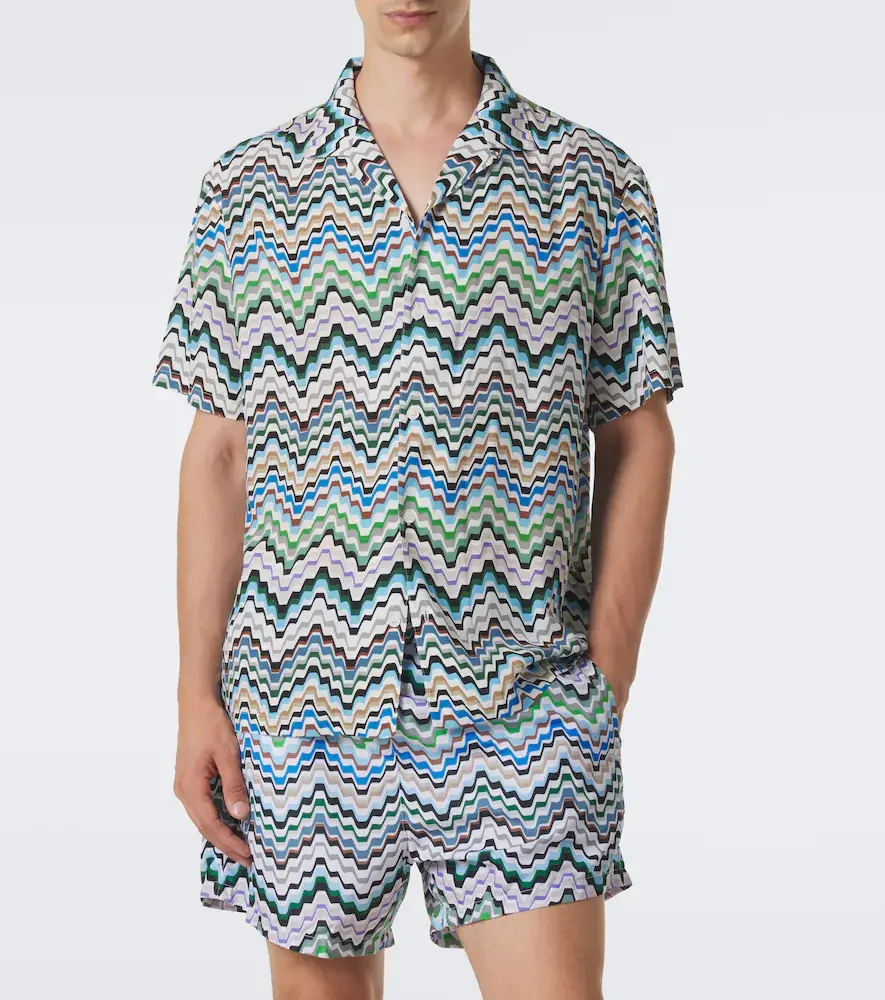 Missoni Greek Key bowling shirt | Thumbnail 5 Missoni Greek Key bowling shirt | Thumbnail 5