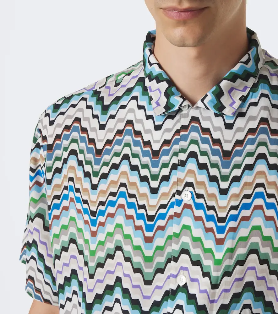 Missoni Greek Key bowling shirt | Thumbnail 6 Missoni Greek Key bowling shirt | Thumbnail 6
