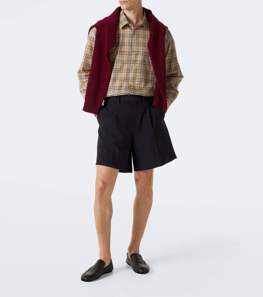 Burberry Check cotton shirt | Thumbnail 4