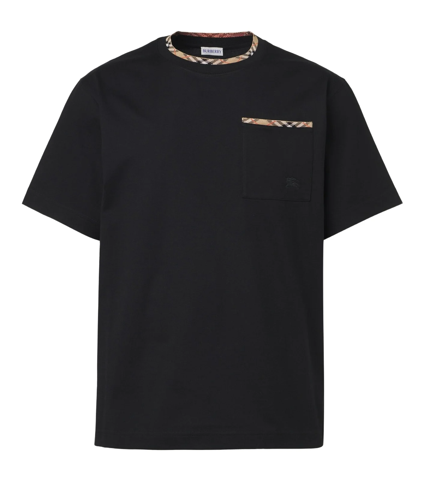 Burberry Check cotton jersey T-shirt