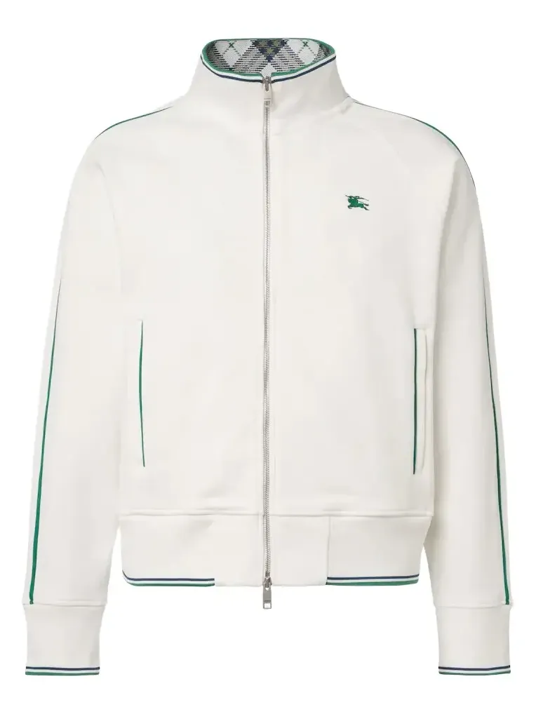 EKD jersey zip-up sweatshirt