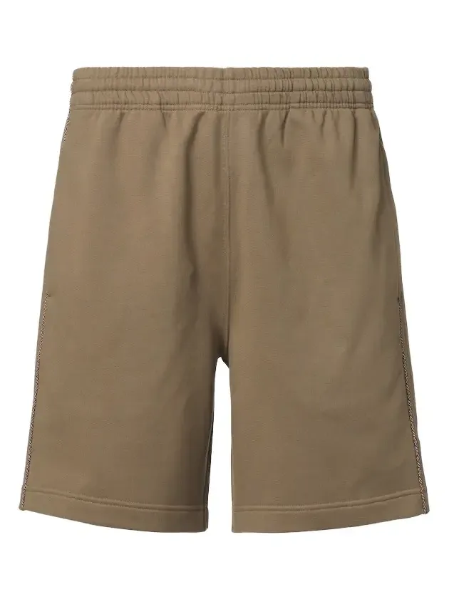 Burberry Check cotton jersey shorts