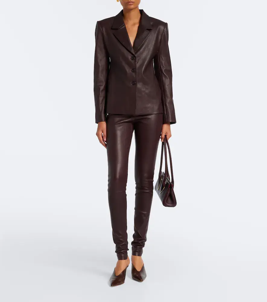 STOULS Carolyn leather leggings | Thumbnail 2 STOULS Carolyn leather leggings | Thumbnail 2