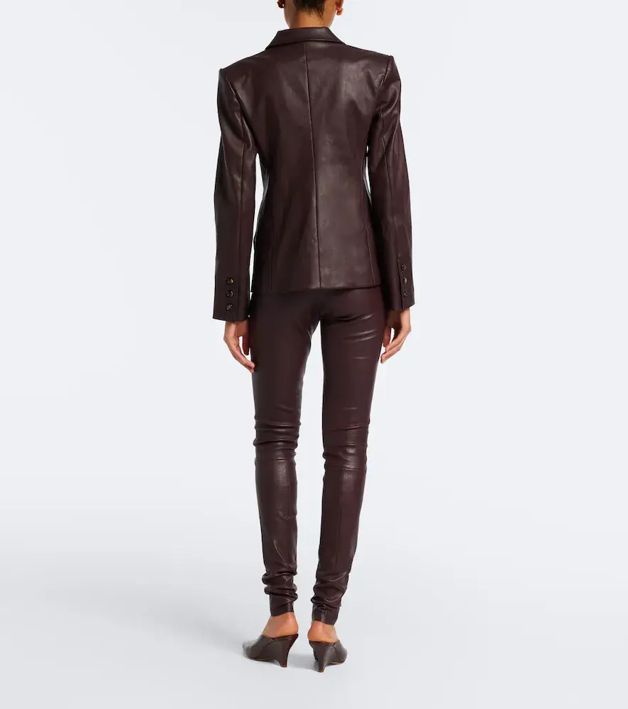 STOULS Carolyn leather leggings | Thumbnail 3 STOULS Carolyn leather leggings | Thumbnail 3