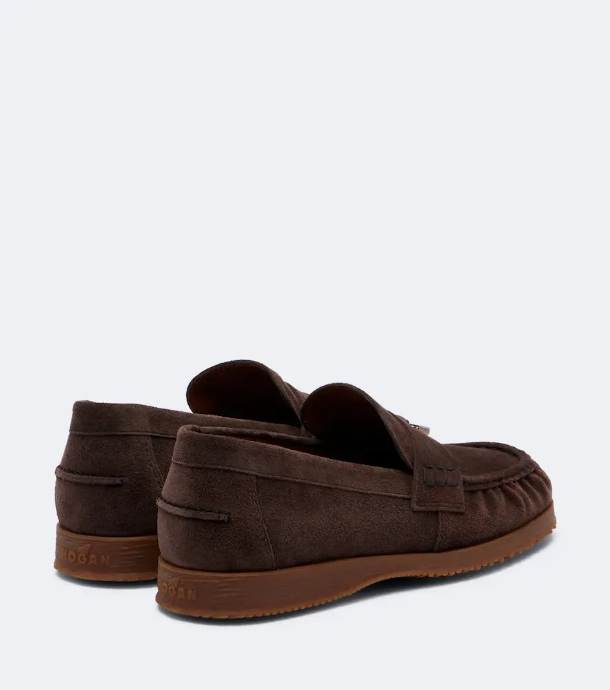 Hogan Traditional suede loafers | Thumbnail 4