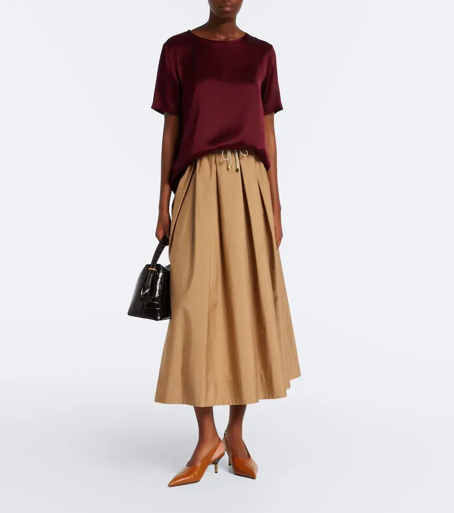 'S Max Mara 'S Max Mara Satin T-shirt | Thumbnail 3 'S Max Mara 'S Max Mara Satin T-shirt | Thumbnail 3